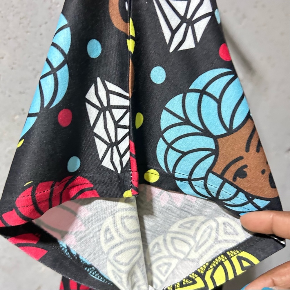 Graphic Afrocentric Design Vibrant Maxi Dress - NIP Izzy & Liv